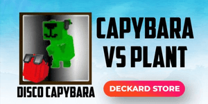 Disco Capybara | Capybaras vs Plant