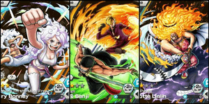 Account 3 Extreme | Bonney EX *5 | Zoro & Sanji EX | Big Mom EX [Android/iOS]