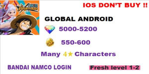 Gacha-Account One Piece Bounty Rush Global