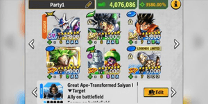Akun Dragon Ball Legends | UL Cooler *8 | LR Broly *8 | LR Goku *8 [Android/IOS]