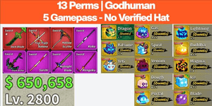 Permanent Fruit Account - No 3