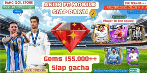 AKUN FC MOBILE REAL ACCORDING TO PHOTO | RED GEMS 100,000+++ | CHECK DESCRIPTION