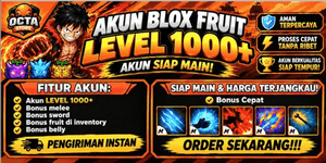 Blox Fruit Account Level 1000+