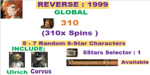 Gacha Account Reverse 1999 Global 02
