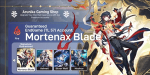 ENDGAME ACCOUNT - HIGH RATE ON BANNER CHARACTERS - MORTENAX BLADE (SIGNATURE) + ASHVEIL + SILVER WOLF + HUOHUO || FOR FULL DETAILS CHECK DESCRIPTION [ASIA]