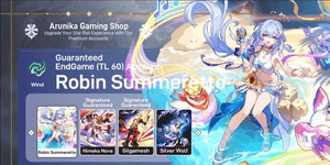 ENDGAME ACCOUNT - ROBIN SUMMERETTO + HIMEKO NOVA (SIGNATURE) + GILGAMESH (SIGNATURE) + SILVER WOLF || FOR FULL DETAILS CHECK DESCRIPTION [ASIA]