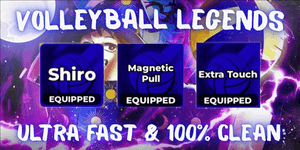 Account 1 Secret Style + 2 Secret Abilities (Shiro + Magnetic Pull, Extra Touch) - Volleyball Legends