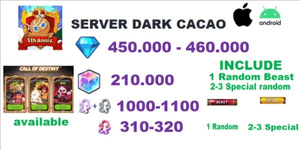 Gacha Account Cookie Run Kingdom Special