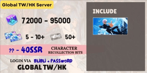 Reroll Account READY TO GACHA Starter - 9