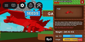 HUGE MEGA RAINBOW MOSS WYVERN AGE 500 / HUGE MEGA RAINBOW HATCH MOSS WYVERN / MEGA RBH MOSS WYVERN / MEGA HUGE RBH MOSS WYVERN