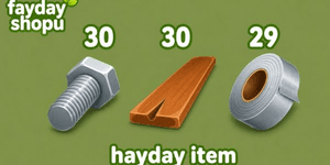 Lagerhaus-Upgrade-Werkzeug Hay Day