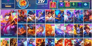#4147 | 219 Skins | Neobeast Fredrinn | Renowned Collector III | Aspirant Ruby Mecha Maiden | Fanny Summer Rescue | Ducati Irithel Monster SP Rider