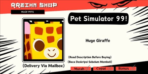 Huge Giraffe