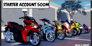Drag Drive Simulator Account 500M+
