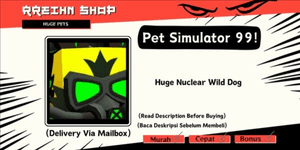 Huge Nuclear Wild Dog
