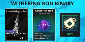 Withering Rod Binary Ability Divine Account