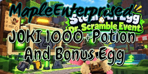 Joki Etkinliği 1000+ İksir Dr Scramble + BONUS!! | Steal An Egg