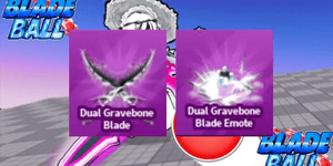 Dual Gravebone Blade + Emote