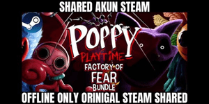 Poppy Playtime: Factory of Fear | Poppy Playtime full chapter 1 2 3 4 5 | sharing Steam account