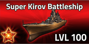 Limited Edition Super Kirov BattleShip รุ่นลิมิเต็ด