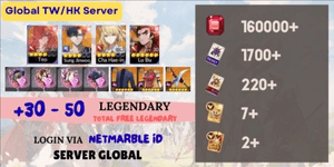 Reroll-Account Seven Knights Re:BIRTH [Global] - 18