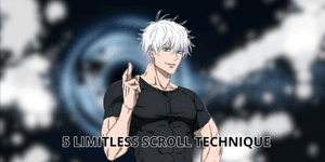 5x Limitless Technique Scroll | A Universal Time