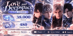 Akun Love and Deepspace Super Edition | Diamond + Empyrean Wish