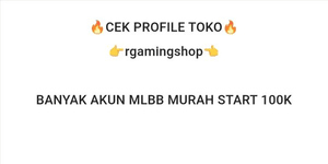 CHEAP MOBILE LEGENDS ACCOUNT RGAMINGSHOP