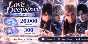 Love and Deepspace Gold Edition Account [ Diamond + Empyrean ]