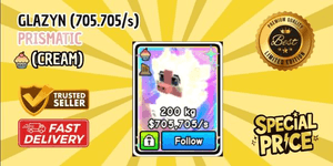ÉVÉNEMENT ANIMAL !!! - CREAM GLAZYN (705,705/s) | Build A Zoo