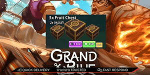 3x Fruit Chest