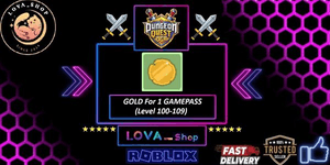 1 GAMEPASS (Level 100-109) के लिए GOLD