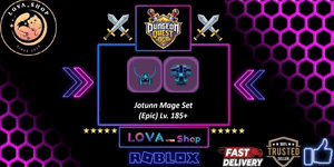 Dungeon Quest Reborn Set Mago Jotunn (Epico)