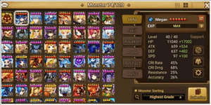 #SW600 [GLOBAL] 2 LD Nat5 Lucifer, Qilin Slasher / Dark Zenitsu | Miglior SPD +142 | Water Himmel, Dark Fern, Water Fern | 13 Nat5, 43 Mostri *6