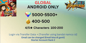Account One Piece Bounty Rush OPBR Serie E