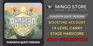 Joki 1x Level Carry Fase Hardcore (Sob Pedido) | Dungeon Quest Reborn