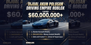 Starter Account Driving Empire 60M+ | Blank Account Driving Empire