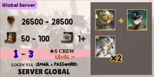 Akun Reroll SIAP GACHA Reverse1999 - 45