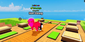 [ Rainbow ] Hot Dawg ( Cosmic ) เลเวลสูงสุด