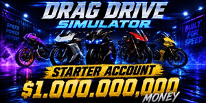 Cuenta Drag Drive Simulator 1B+