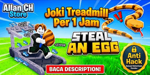 Joki AFK Koşu Bandı 1 Saat | Joki AFK | Steal An Egg