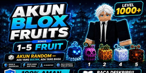BLOX FRUITS ACCOUNT LEVEL 1000! BONUS FRUIT!