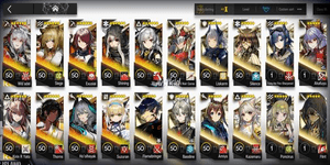 ARKNIGHTS GLOBAL Starter 9*6, 2 Limited WISADEL, KIRIN YATO, THORN, EXUSIAI, SIEGE, SUZURAN, SHINING, WEEDY, HOOLHEYAK