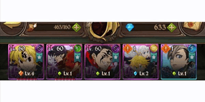 ACCOUNT MELIODAS NEMESIS ULTI 4/6 [GLOBAL]