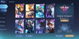 #1 Mobile Legends Account | Famous Collector Cheap