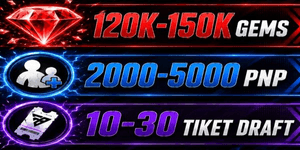 STARTER 120K GEMS!