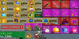 AKUN BLOX FRUITS परमानेंट DRAGON #33