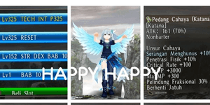 ACCOUNT CAP 325 4SLOT (2CAP) + BS P325 (LV.MAX) HV EQ UNTRADE BONUS ORB 4 AVA TICKET 9