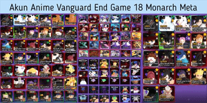 حساب Anime Vanguard Monarch ميتا
