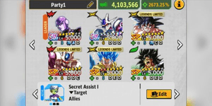 Akun Dragon Ball Legends | UL Cooler मैक्स | UL Hit [Android/IOS]